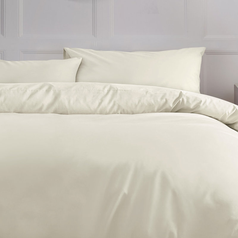 Onsim Duvet Cover Set, Single, Beige
