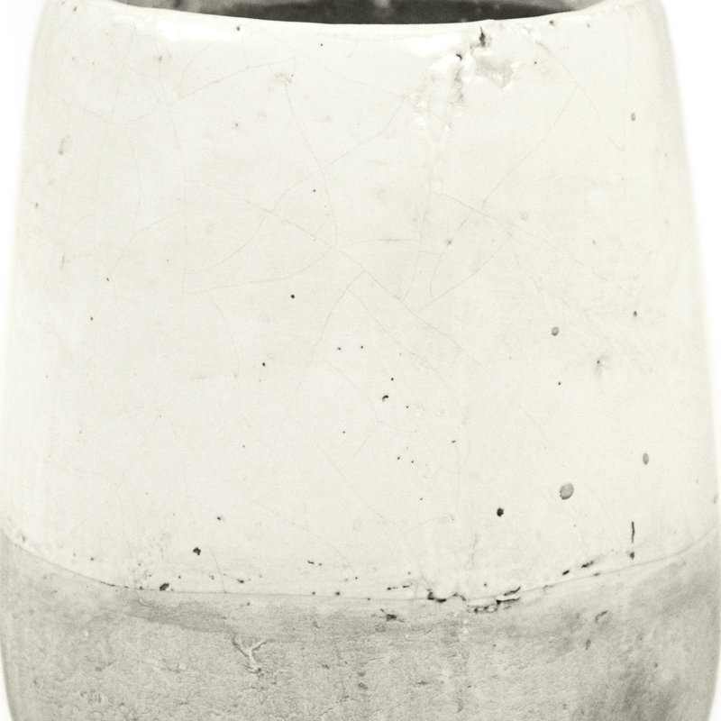 Pot en céramique intérieur / extérieur Seleste, H 9 po x l 7 po x P 7 po