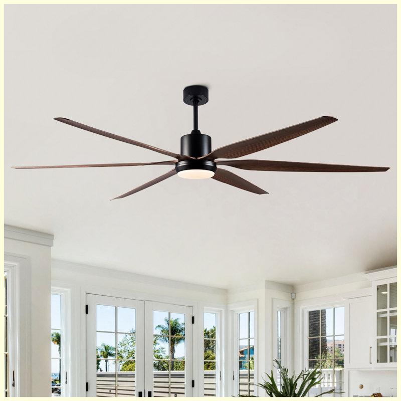 Ventilateur de plafond 66 pouces Farmhouse Rustic