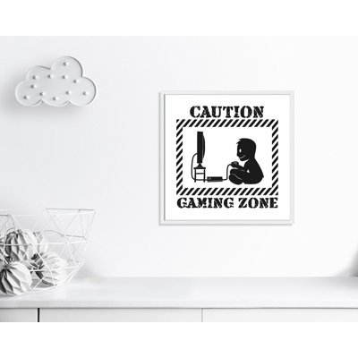 Impression sur papier Juvenile Gaming Gaming Zone Kids