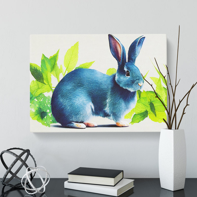 Rabbit Vol.3 - Wrapped Canvas, 35cm H x 50cm W x 3cm D
