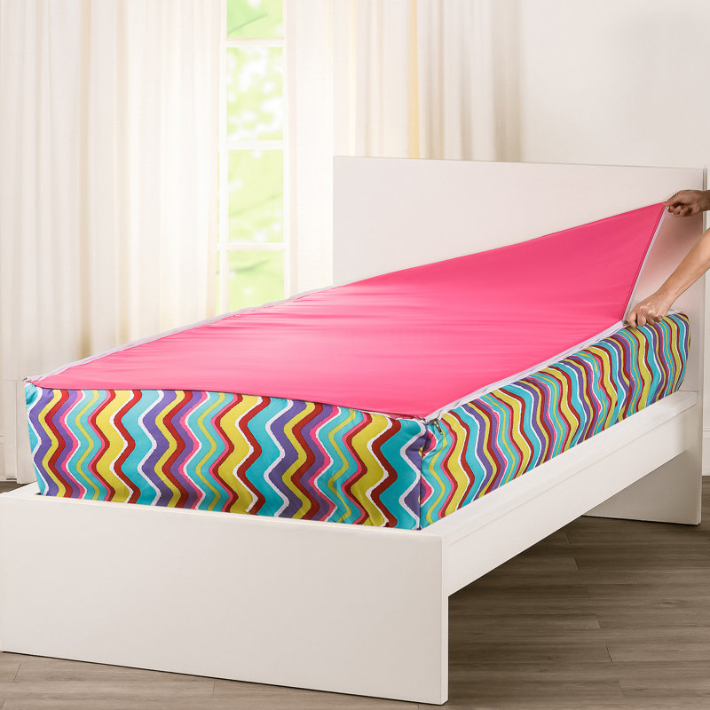  Color Palette Bunkie Deluxe All-In-One Zipper Bedding Set, Full / Double