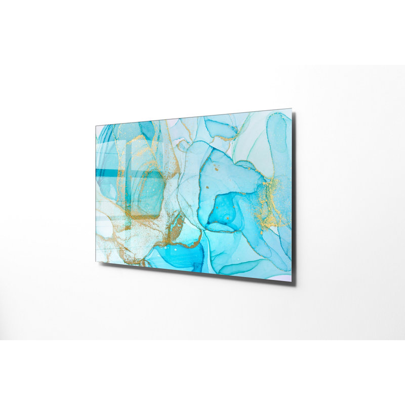 Peinture décorative en verre trempé, H 39,4 po x l 27,6 po x P 1 po