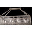 Lustre linéaire à 8 lumières Herma