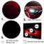 Neon Light Strips Around Red Sedan I - Ensemble de décoration murale voiture / camionnette-107759940-107759943