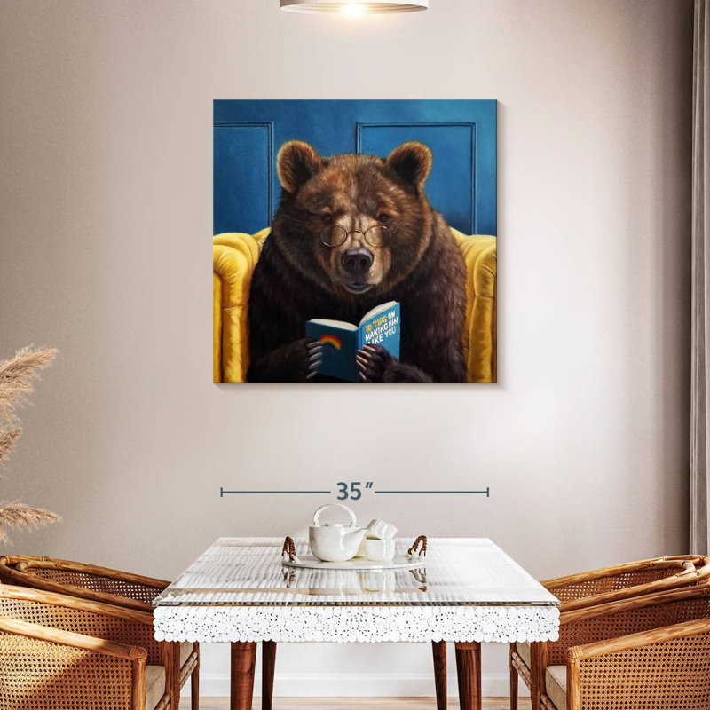 Ketti Bear Trap I, 36" H x 36" W