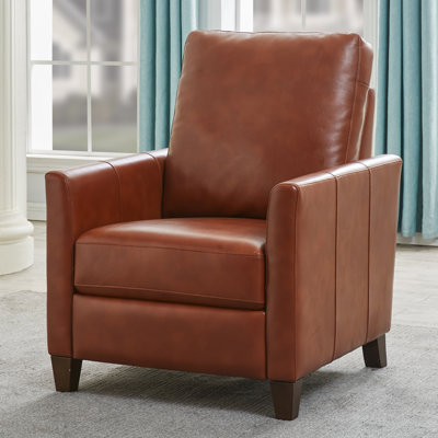 Fauteuil inclinable en cuir Kenneth