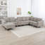 Ensemble de canapé modulaire rembourré en velours côtelé-1594650459-1594650462