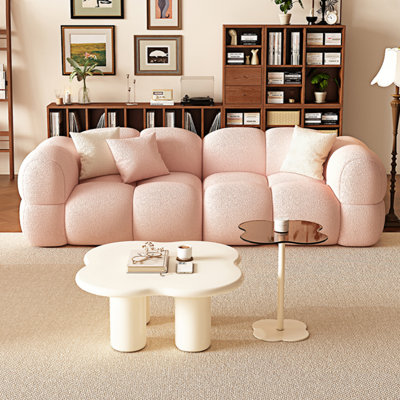 French Simple Cream Style Sofa