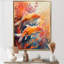 «Orange Coral Marine Koi Fish Magic», impression d'art mural de corail-18699486-257066154