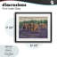 «Purple Fields & Cows», reproduction sous verre encadrée, design par Marnie Bourque-652611937-652611938