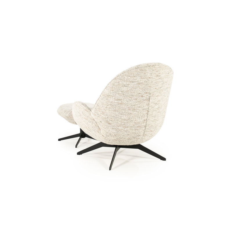 Ryan Swivel Lounge Chair, Beige