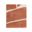 Cubist Hand Tufted Geometric Area Rug in Brick Red/Ivory-75498628
