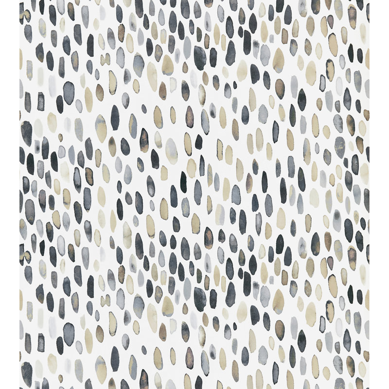 Jamboree Abstract Wallpaper Roll, Gray