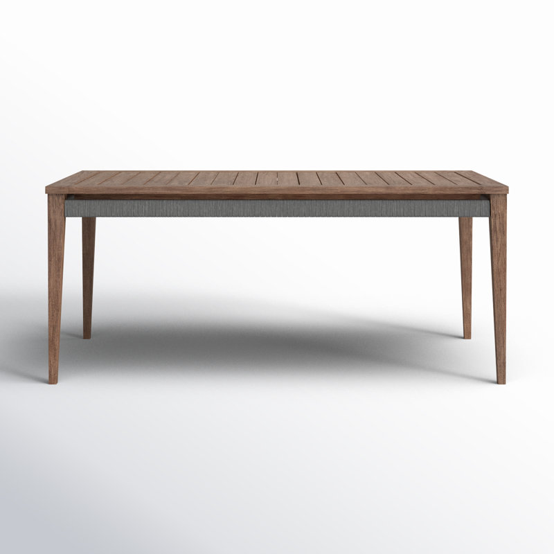 35'' Wood Outdoor Dining Table