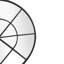Arch Metal Window Panel Mirror