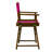 18" Folding Director Chair-29340595-19623338