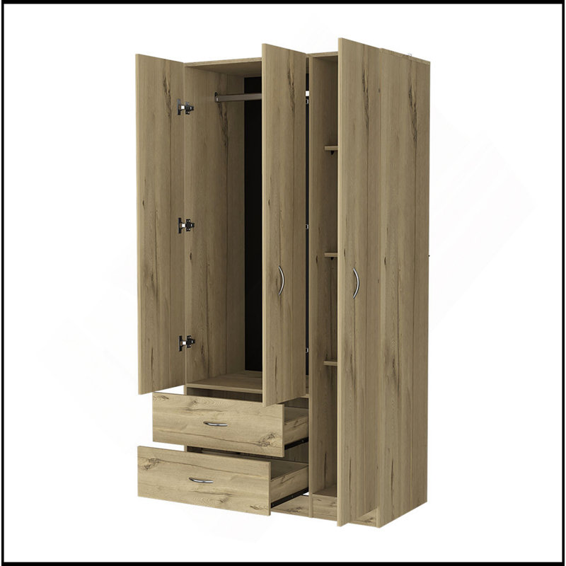 Armoire Eureka, Chêne clair