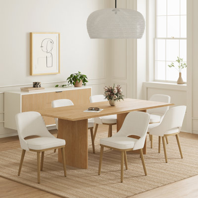 Chaises de salle à manger 19,5 po