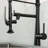 Heavy Duty Commercial Style Kitchen Sink Faucet, Single Handle Pre-Rinse Spring Sprayer Kitchen Faucets, High Arc Pull Down Kitchen Faucet-118388272