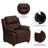 Brockbank Kids 15'' Recliner and Ottoman-204654419