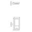 Frame 1 - Light LED Flush Mounted Sconce-68926481