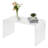Acrylic Coffee Table, U-Shaped Clear Acrylic End Table