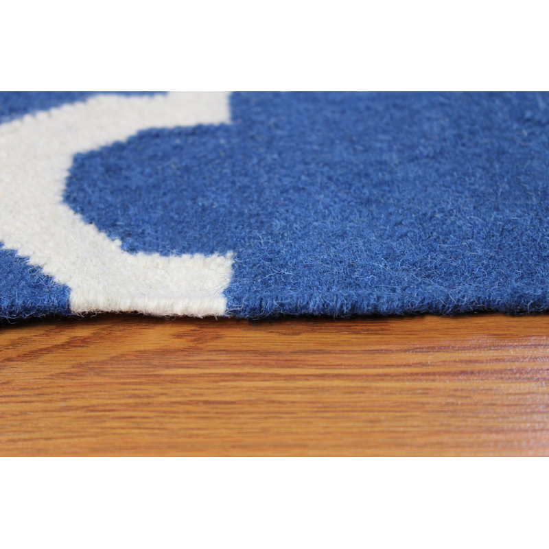 Buster Wool Geometric Indoor Rug, Rectangle 5' x 8'
