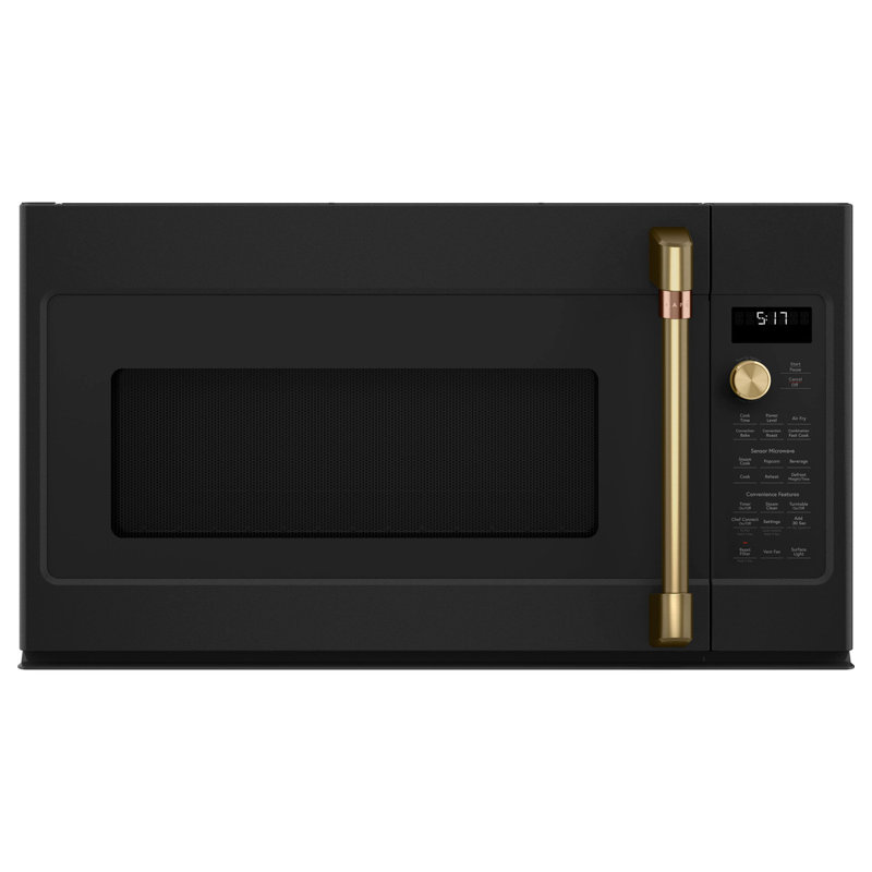 Microwave Handle & Knob Kit, Brushed Brass