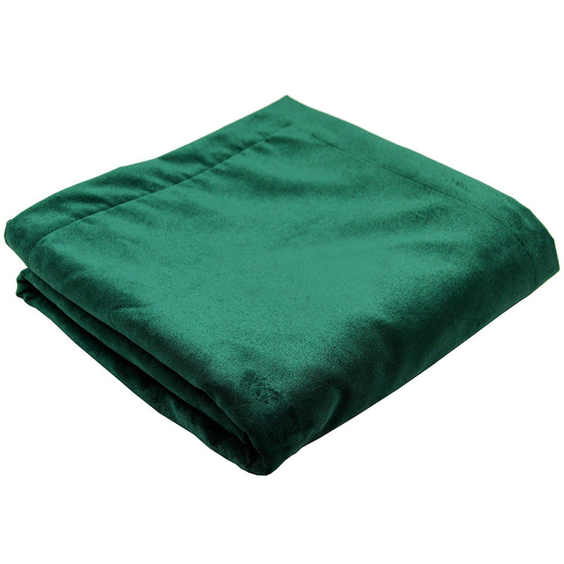 Thinder Table Runner, 30cm W x 200cm L, Emerald Green