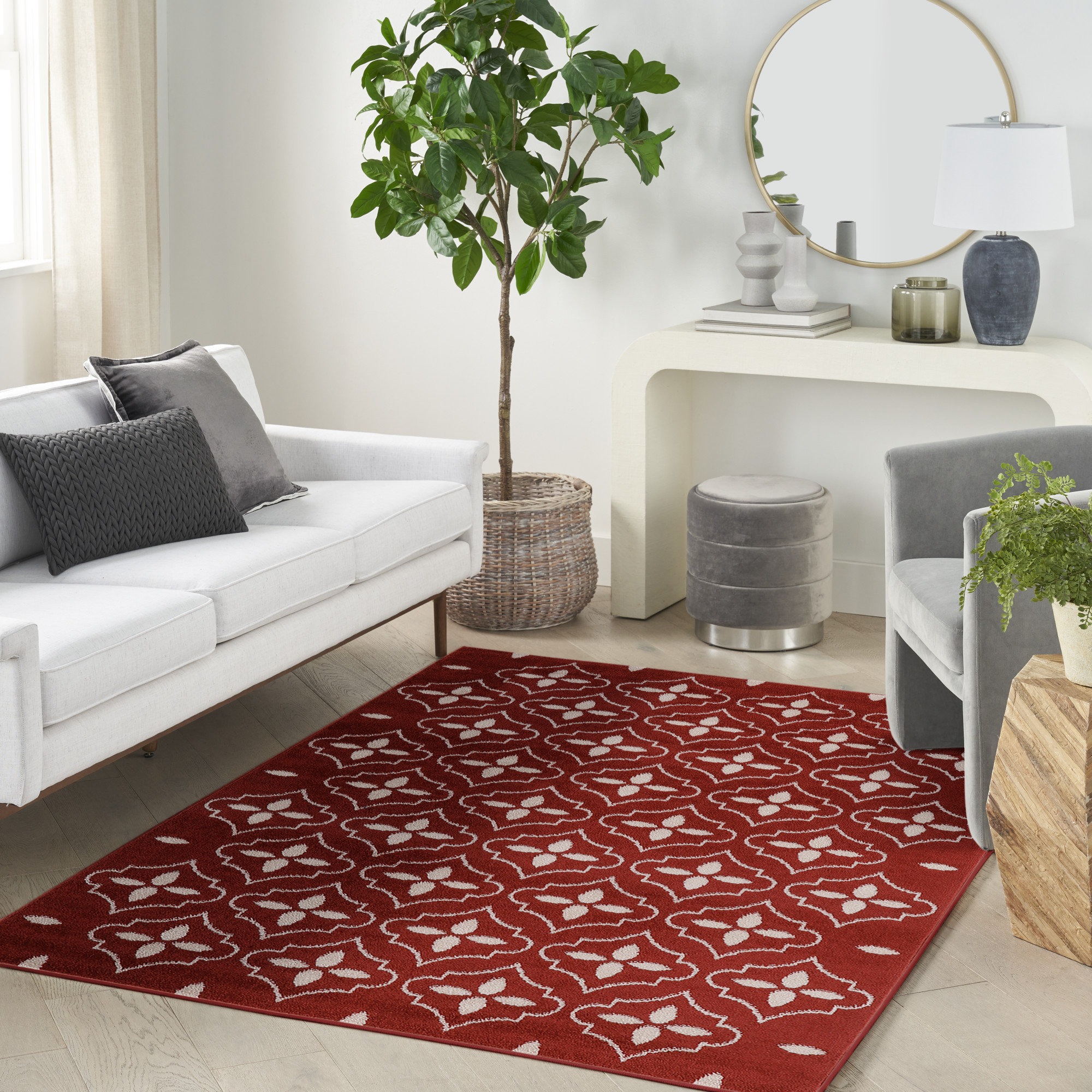 Lark Manor Arisa Moroccan Indoor / Outdoor Rug & Reviews | Wayfair
