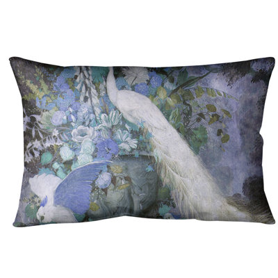 Coussin peacock