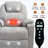 Up To 350 LBS Polyester Power Lift Recliner Chair, Heavy Duty Motion Mechanism With 8-Point Vibration Massage And Lumbar Heating, USB And Type-C Ports, Stainless Steel Cup Holders-1836165832
