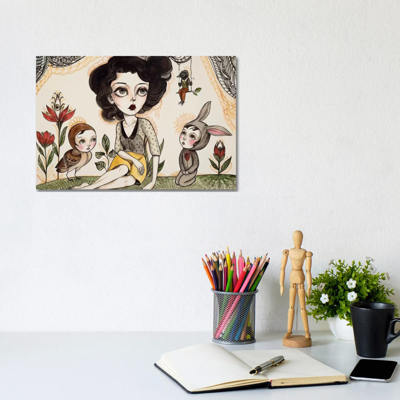 Gathering by Sandi Calistro - Wrapped Canvas Gallery-Wrapped Canvas Giclée, 20.32 cm H x 30.48 cm W