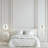 Modern Half Sphere Wall Lamp, White, 7.7 x 7.7 x 6.5 inches | Durable MDF Body, E27 Socket (Max 40W) | Stylish Lighting Fixture for Home, Office, or Bedroom | Elegant Design to Enhance Any Space-733282008