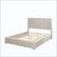 Structure de lit plateforme en bois massif avec tête de lit, lit à lattes en bois sur pied, aucun sommier requis, assemblage facile pour la chambre à coucher-1363854949-1363854955