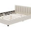 Grand lit plateforme tapissier-847925767