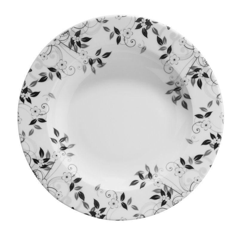 Chatavia Piece Porcelain China Dinnerware Set - Service for 6