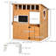 Maisonnette en bois pour enfants