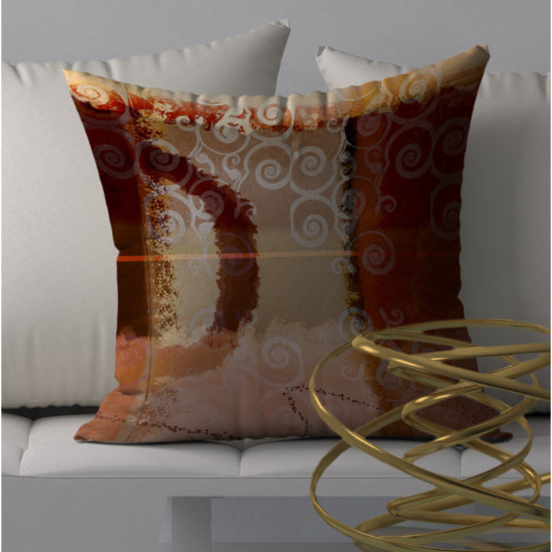 Housse de coussin carrée/insert, 24 po x 24 po