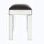 Banc de maquillage avec miroir