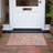 Machine Washable Indoor/Outdoor Xhevrie Orange Rug-1834840633