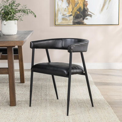 Chaise en cuir Preston