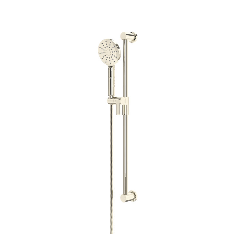 Handshower Set with 31" Slide Bar and 4-Function Handshower, Polished Nickel