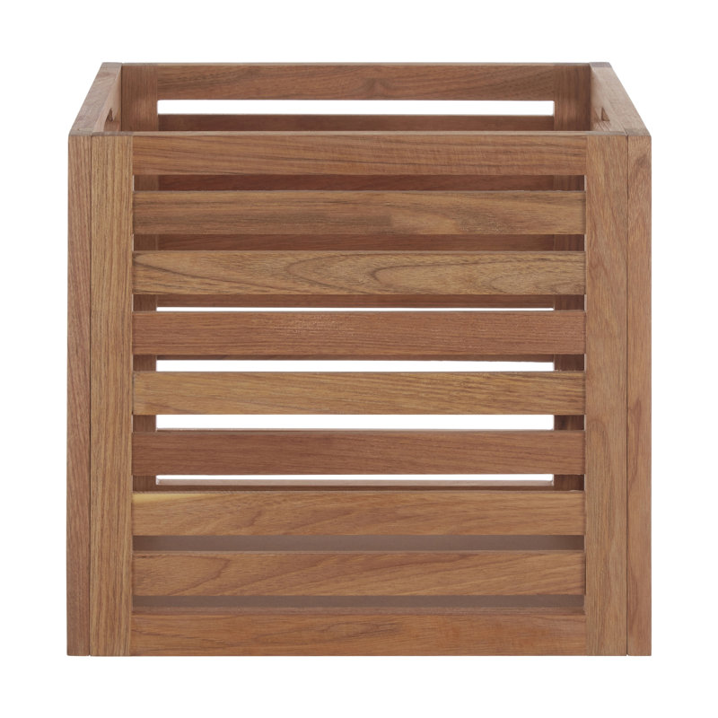 Mack + Milo Solid Wood Decorative Bin