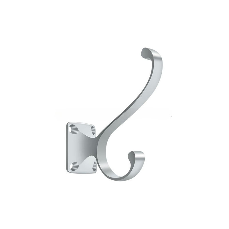 Wall Hook, Polished Chrome