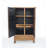 Antique Square-Corner Elm Armoire