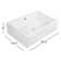 Novatto 20.5'' Porcelain Rectangular Bathroom Sink with Overflow