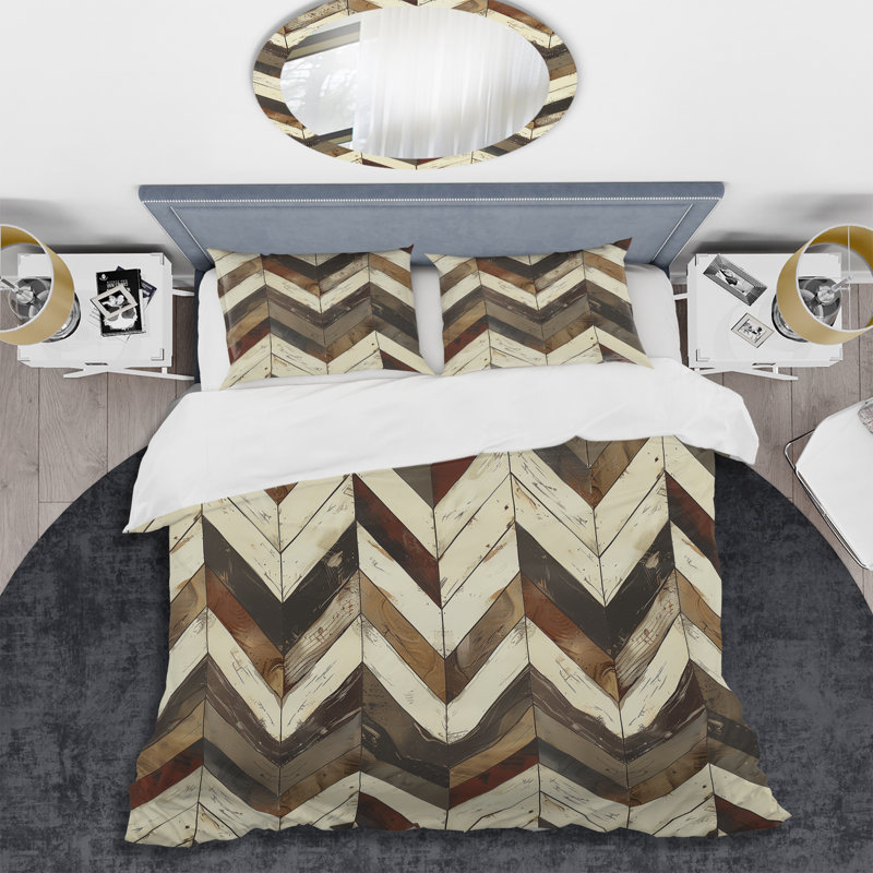 Ensemble de housse de couette Modern, Housse de couette pour grand lit et 2 taies décor
