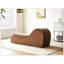 Chaise longue de détente Solace, conception ergonomique avec noyau en mousse haute densité à la fois doux et ferme, housse amovible lavable à la machine, brun-762826329